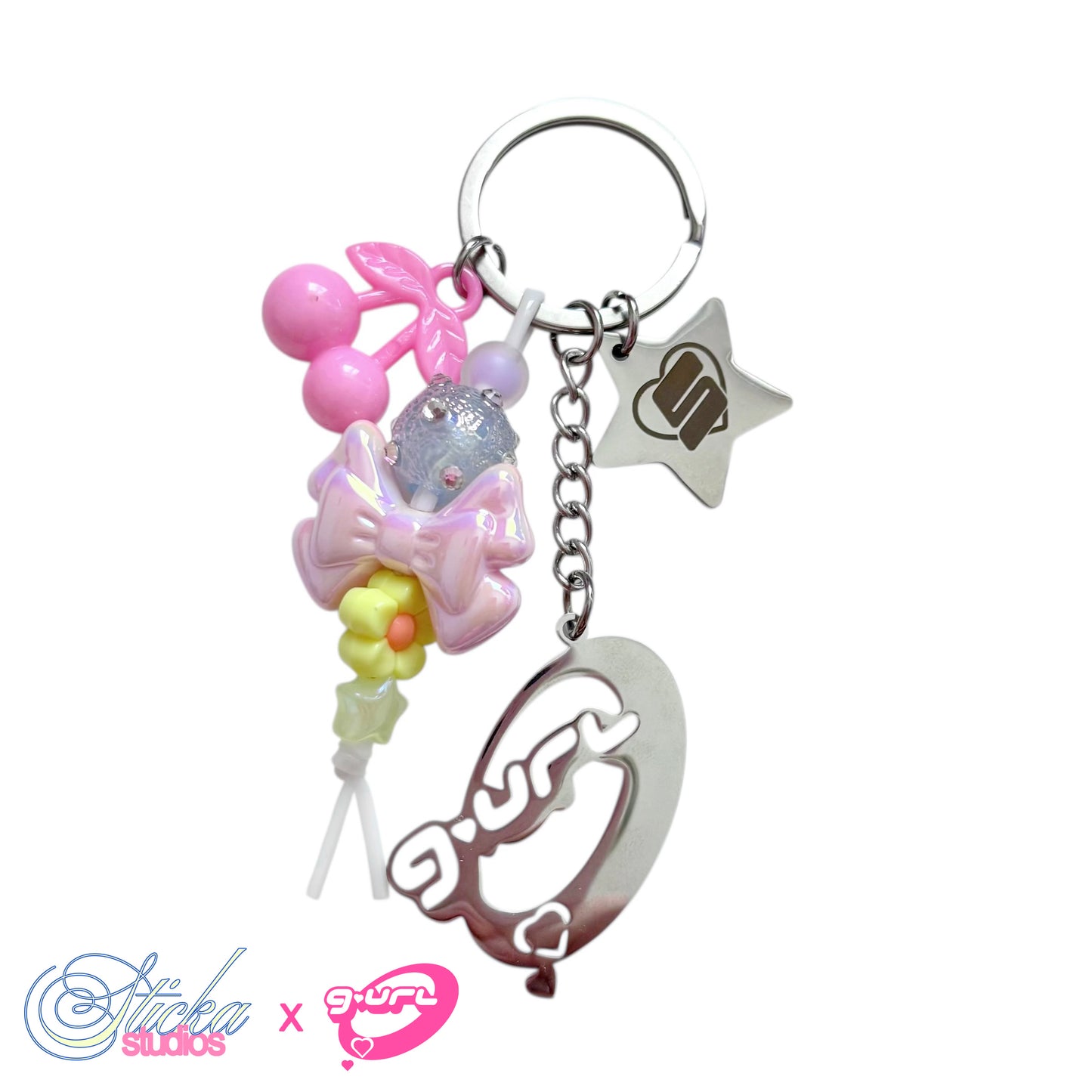 Sticka x Gurlworld Keychains