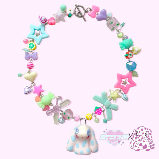 CANDY CIRCUS PUPPY NECKLACE