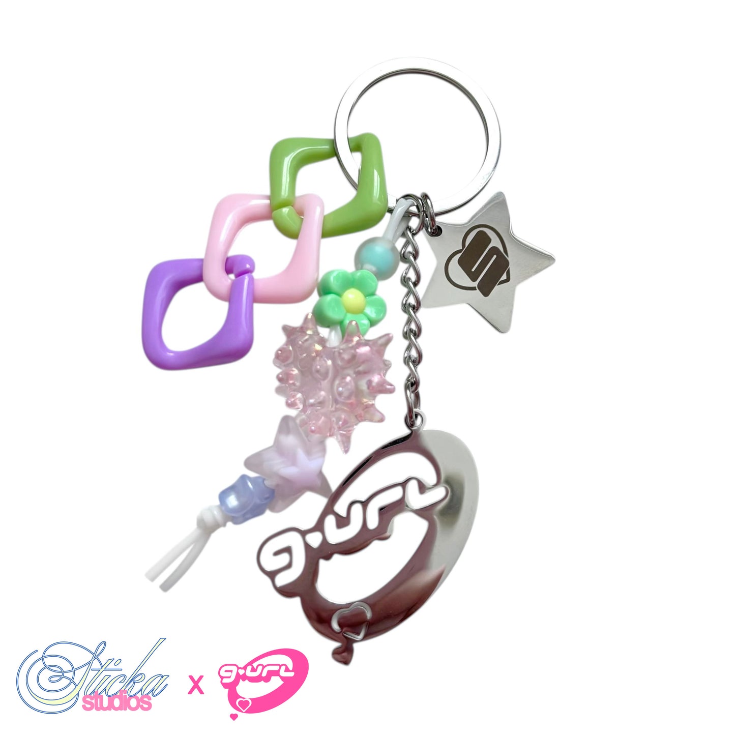 Sticka x Gurlworld Keychains