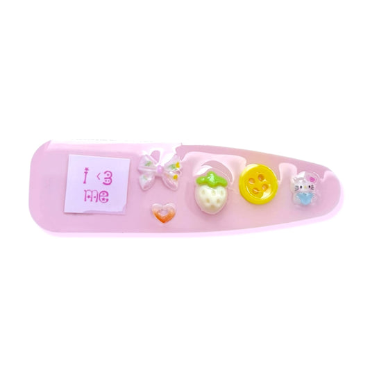 “I <3 ME” HAIR CLIP #2