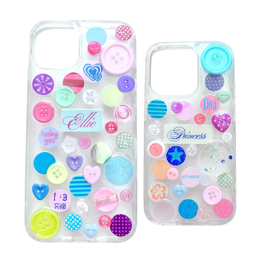 POLKA DOT CUSTOM PHONE CASE ☆
