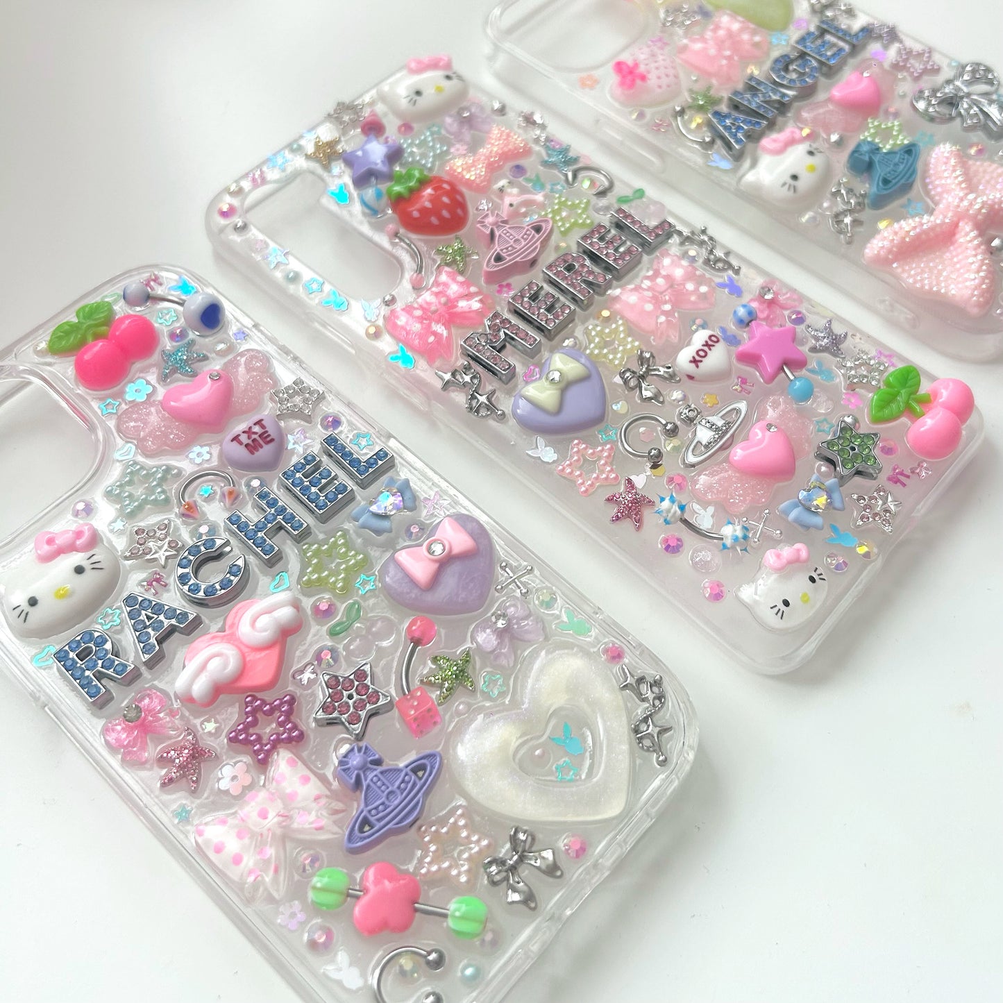 CONFETTI CUSTOM PHONE CASE ☆