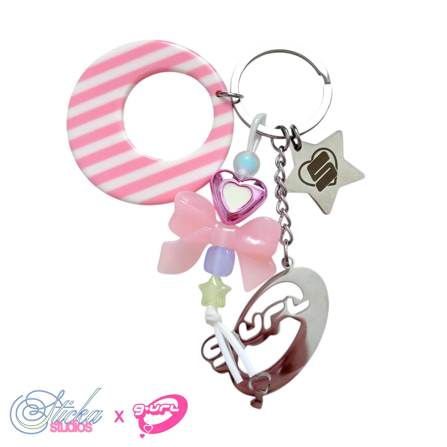 Sticka x Gurlworld Keychains