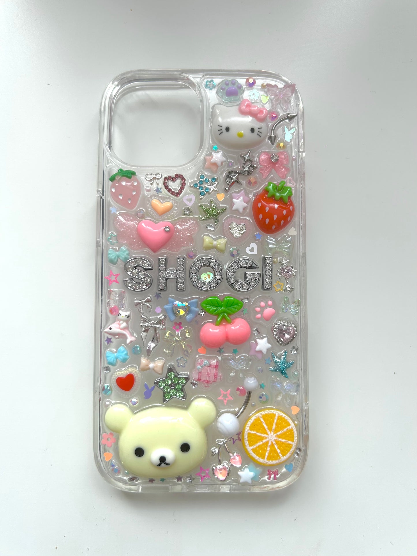 CONFETTI CUSTOM PHONE CASE ☆