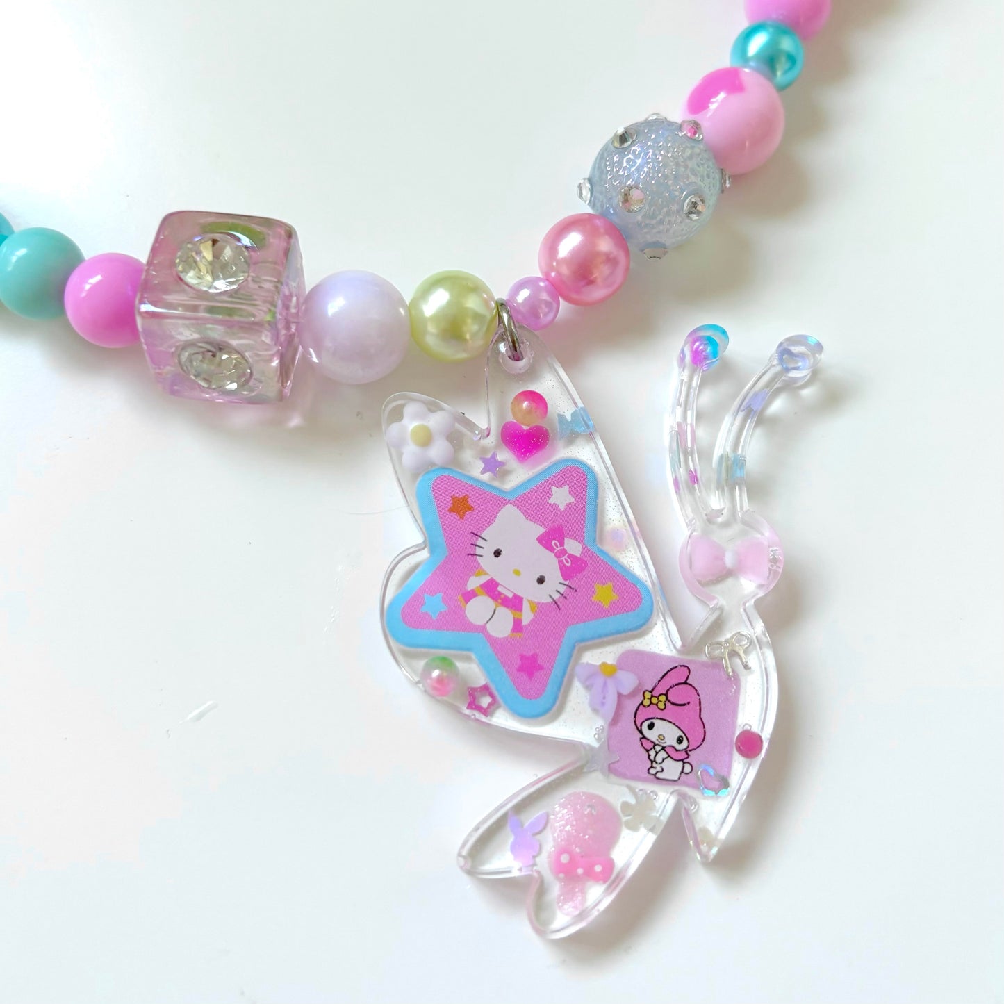 KITTY BUTTERFLY NECKLACE #3