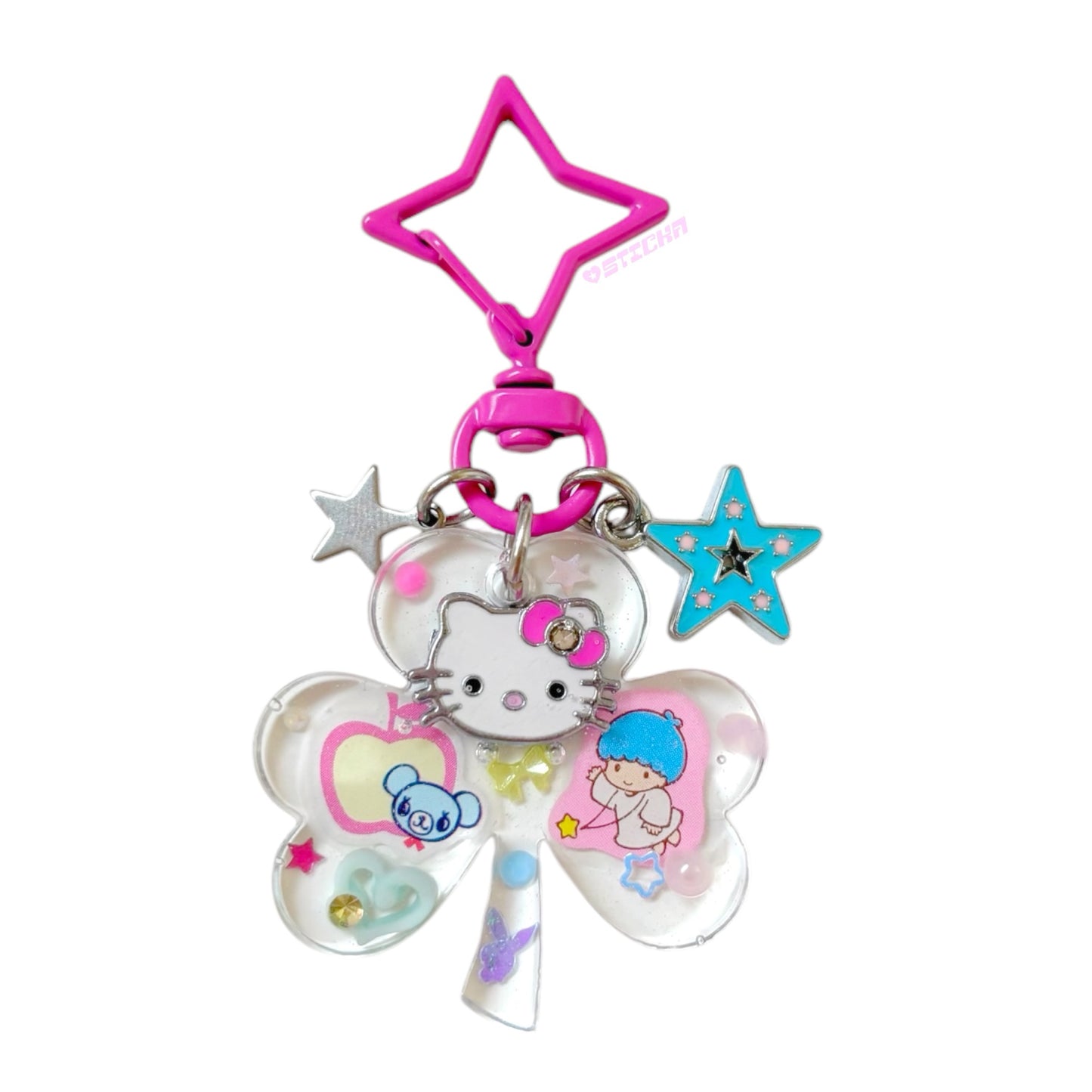 KITTY STAR KEYRING