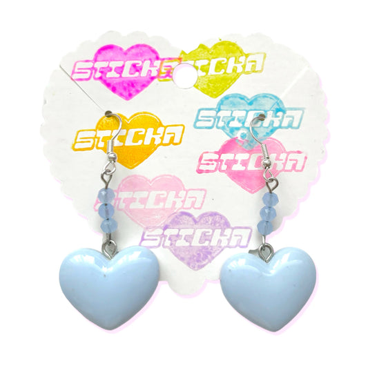 BLUE LOVE EARRINGS